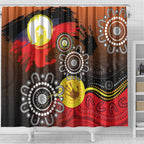 NAIDOC 2025 The Next Generation Shower Curtain Aboriginal-Islanders Inspired Story