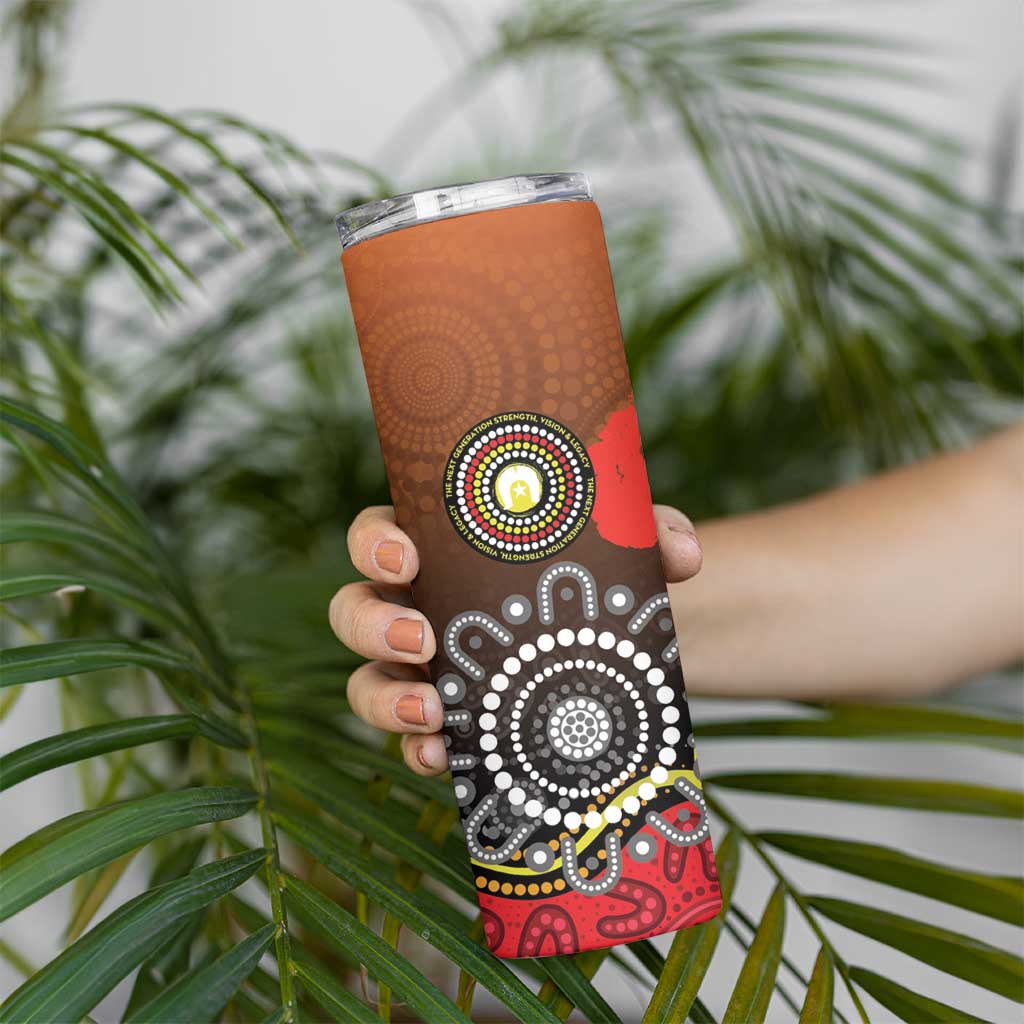 NAIDOC 2025 The Next Generation Skinny Tumbler Aboriginal-Islanders Inspired Story