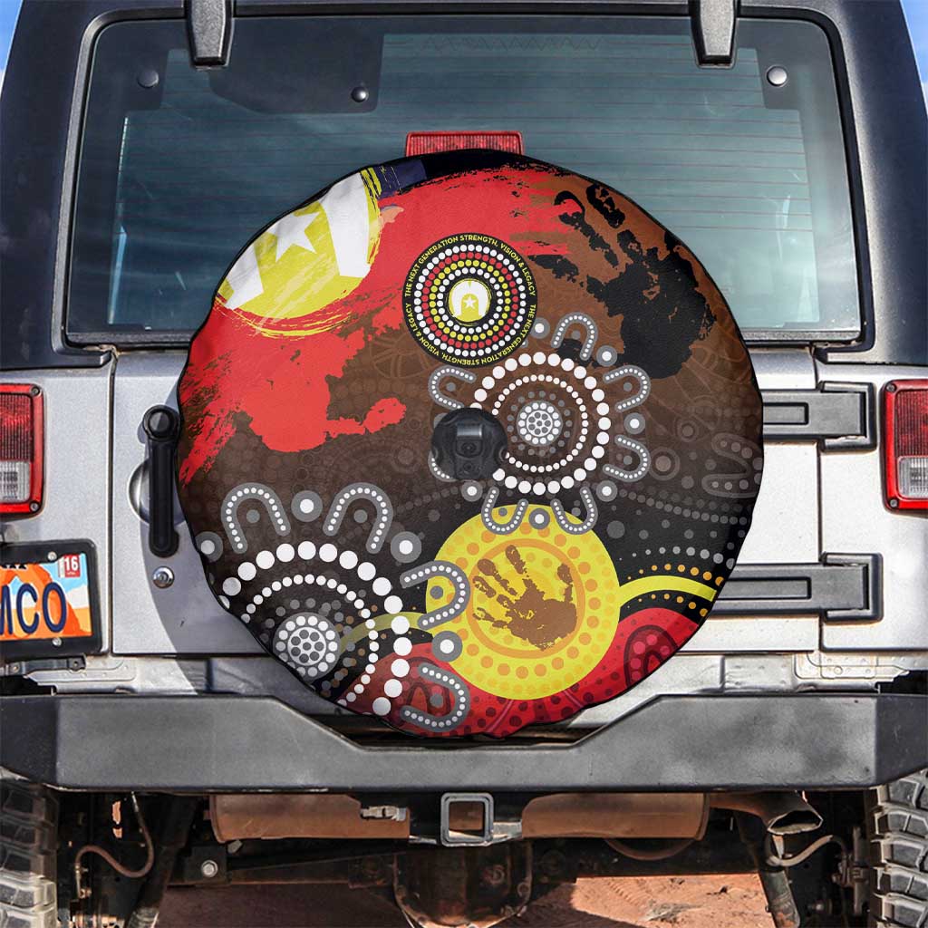 NAIDOC 2025 The Next Generation Spare Tire Cover Aboriginal-Islanders Inspired Story