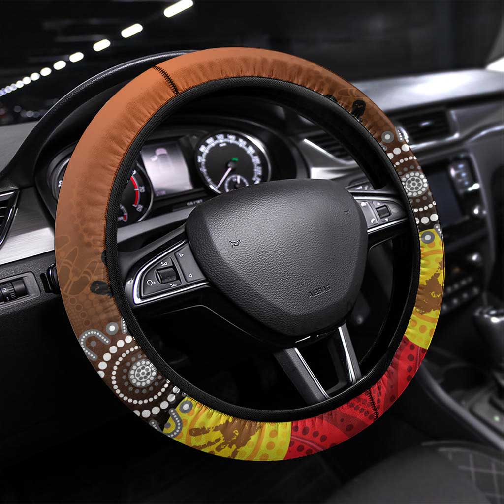 NAIDOC 2025 The Next Generation Steering Wheel Cover Aboriginal-Islanders Inspired Story