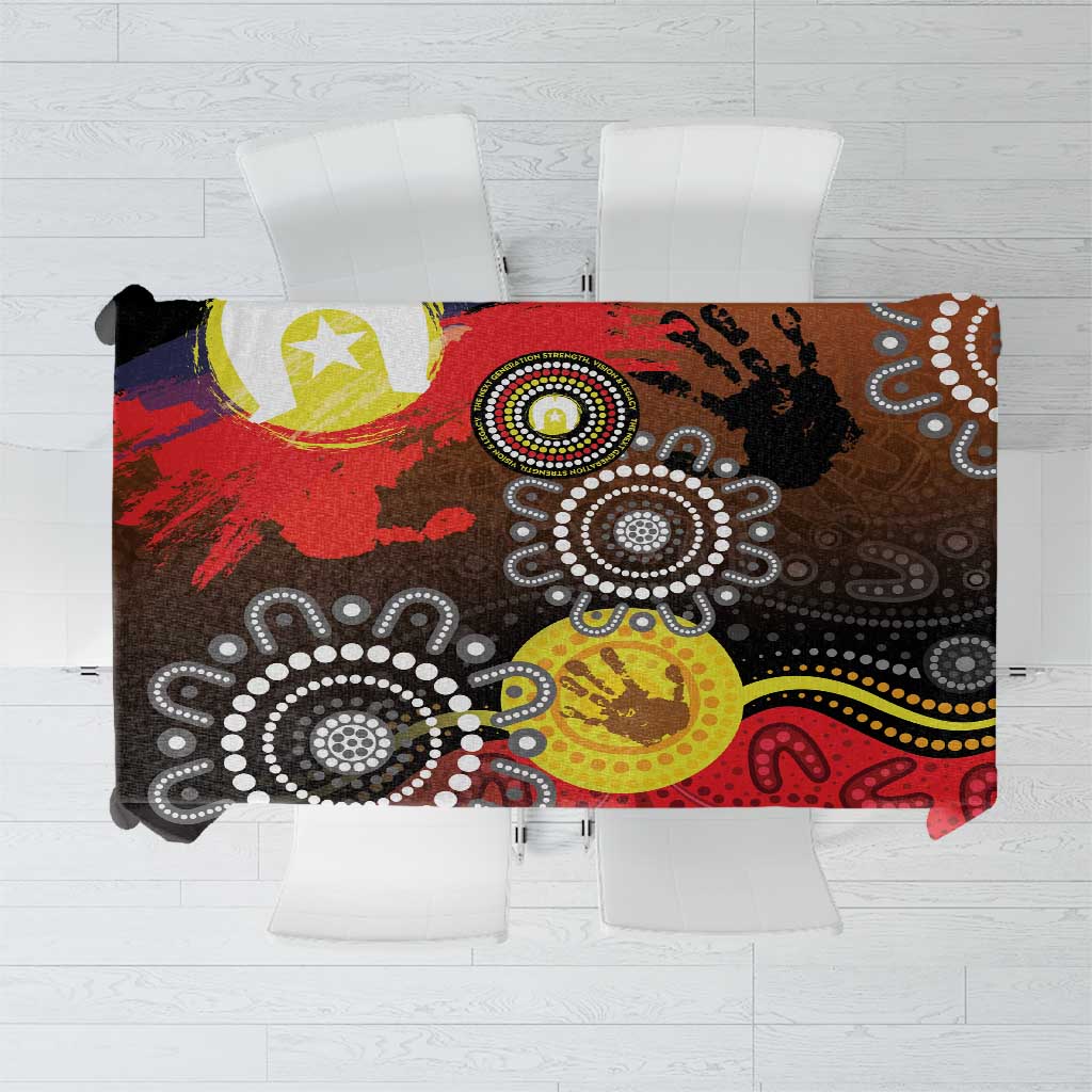 NAIDOC 2025 The Next Generation Tablecloth Aboriginal-Islanders Inspired Story