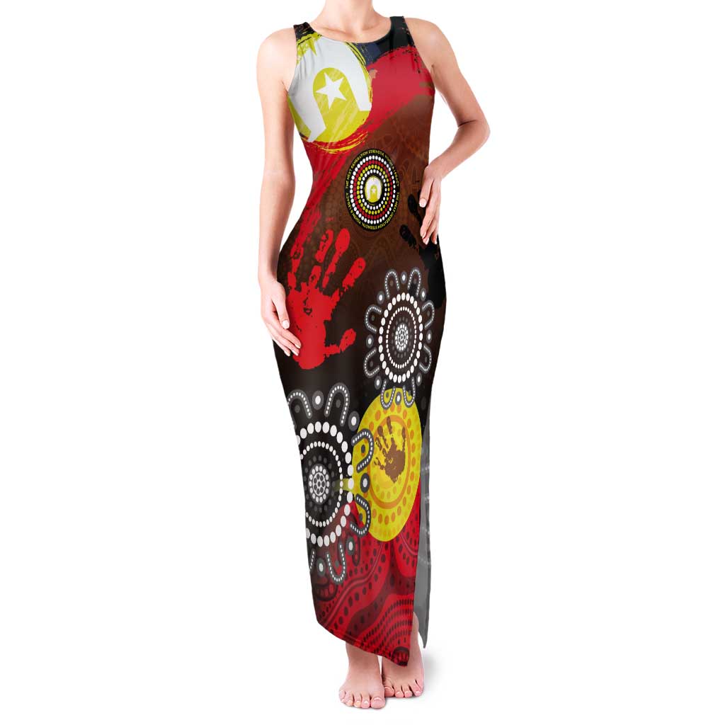 NAIDOC 2025 The Next Generation Tank Maxi Dress Aboriginal-Islanders Inspired Story