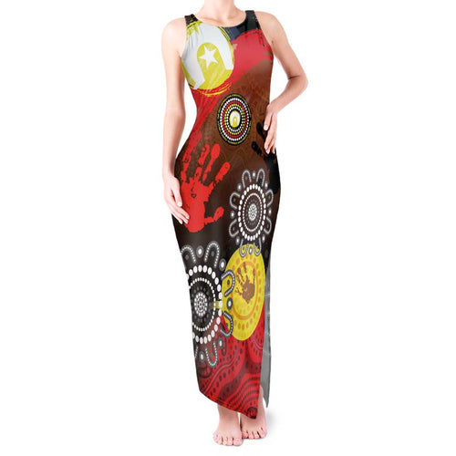 NAIDOC 2025 The Next Generation Tank Maxi Dress Aboriginal-Islanders Inspired Story