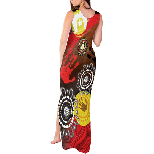 NAIDOC 2025 The Next Generation Tank Maxi Dress Aboriginal-Islanders Inspired Story