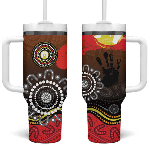 NAIDOC 2025 The Next Generation Tumbler With Handle Aboriginal-Islanders Inspired Story