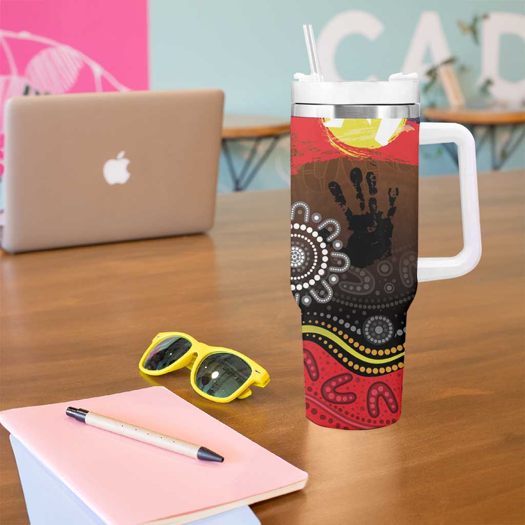 NAIDOC 2025 The Next Generation Tumbler With Handle Aboriginal-Islanders Inspired Story