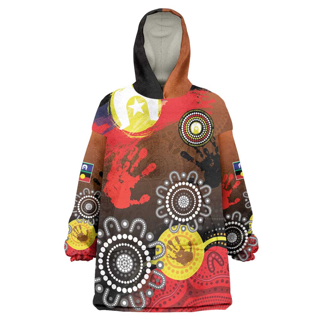 NAIDOC 2025 The Next Generation Wearable Blanket Hoodie Aboriginal-Islanders Inspired Story