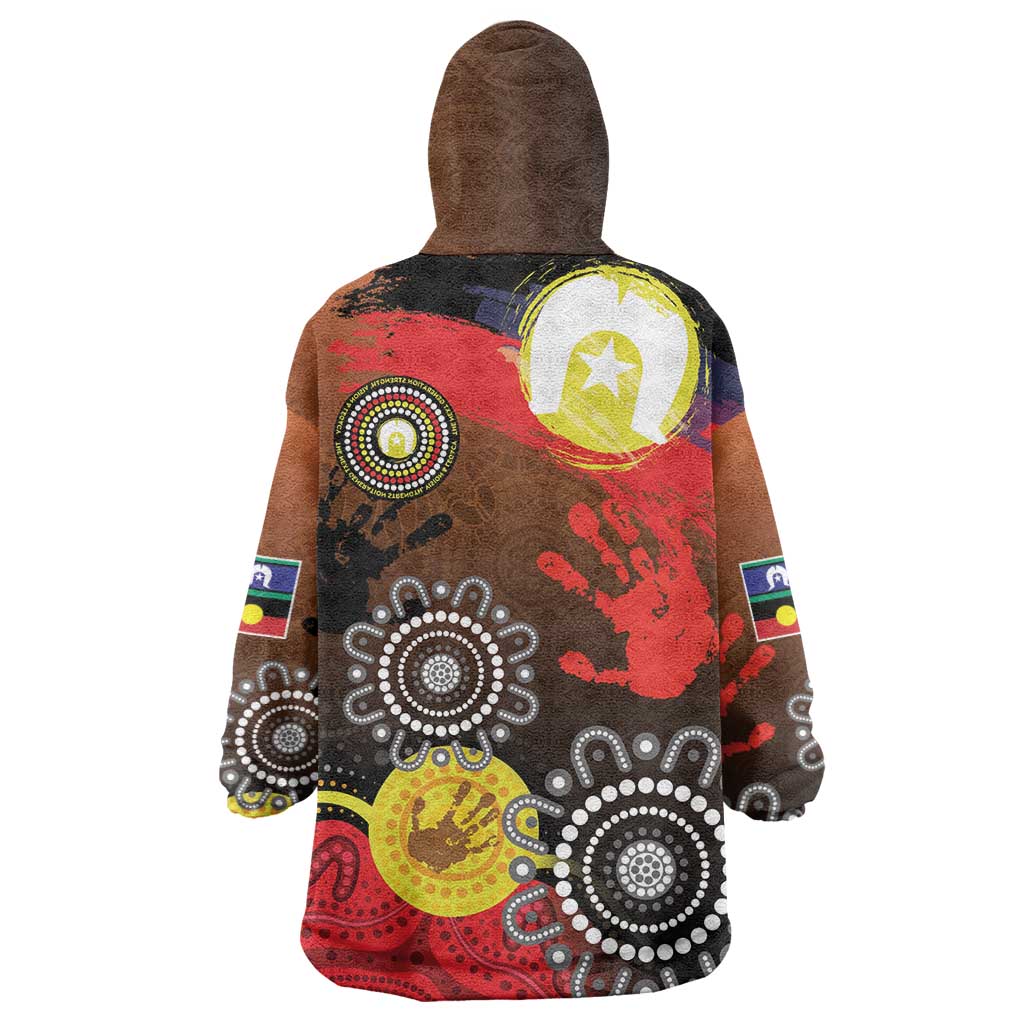 NAIDOC 2025 The Next Generation Wearable Blanket Hoodie Aboriginal-Islanders Inspired Story