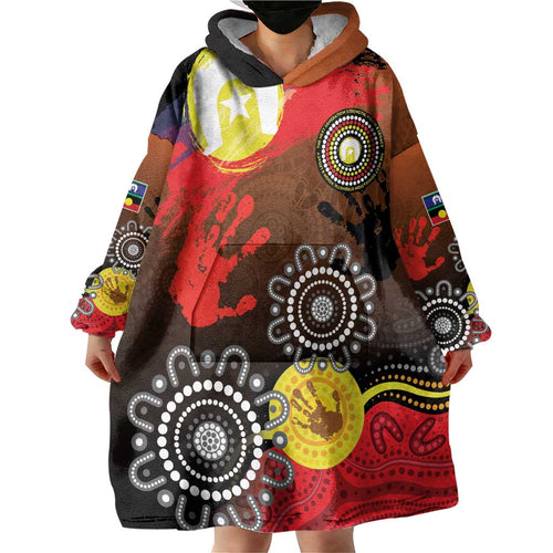 NAIDOC 2025 The Next Generation Wearable Blanket Hoodie Aboriginal-Islanders Inspired Story