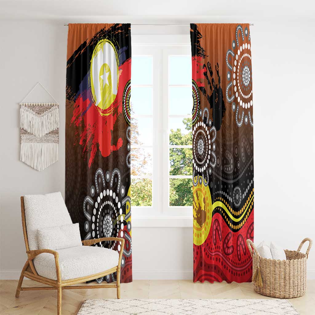 NAIDOC 2025 The Next Generation Window Curtain Aboriginal-Islanders Inspired Story