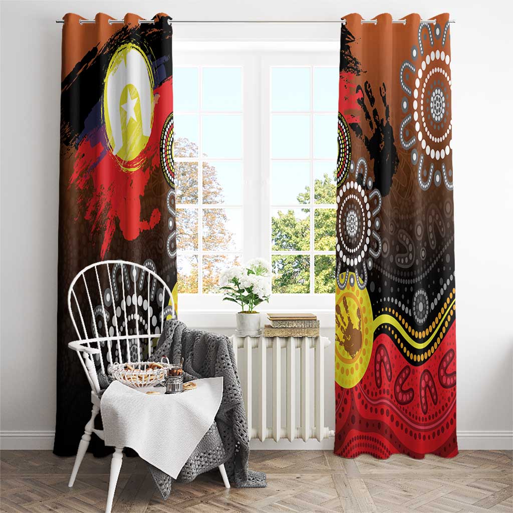 NAIDOC 2025 The Next Generation Window Curtain Aboriginal-Islanders Inspired Story