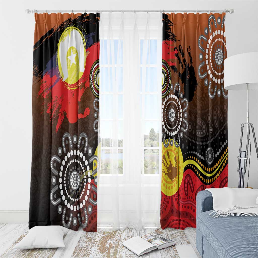 NAIDOC 2025 The Next Generation Window Curtain Aboriginal-Islanders Inspired Story