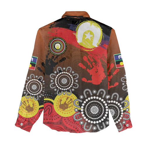 NAIDOC 2025 The Next Generation Women Casual Shirt Aboriginal-Islanders Inspired Story