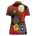 NAIDOC 2025 The Next Generation Women Polo Shirt Aboriginal-Islanders Inspired Story