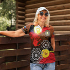 NAIDOC 2025 The Next Generation Women Polo Shirt Aboriginal-Islanders Inspired Story