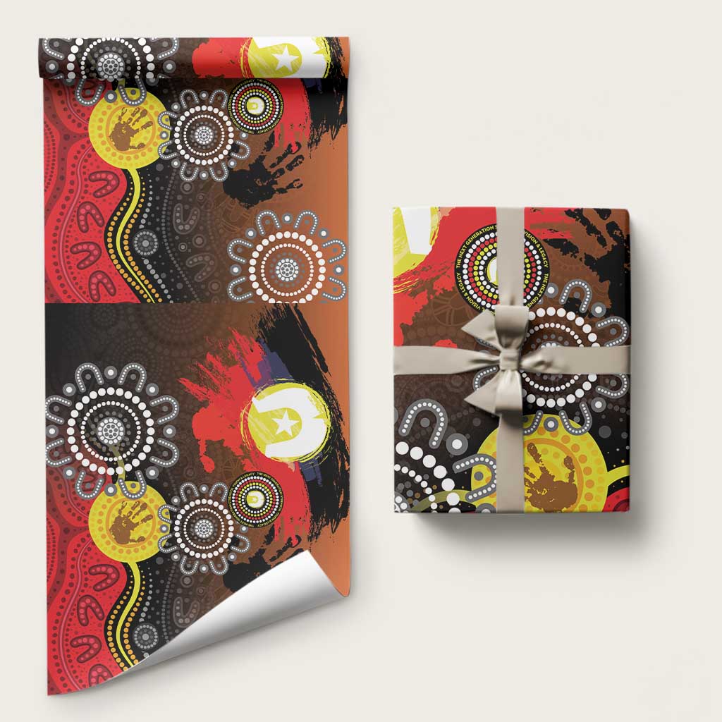 NAIDOC 2025 The Next Generation Wrapping Paper Aboriginal-Islanders Inspired Story - Aussie Hoodie