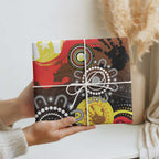 NAIDOC 2025 The Next Generation Wrapping Paper Aboriginal-Islanders Inspired Story - Aussie Hoodie