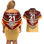 custom-dolphins-rugby-couples-matching-off-shoulder-short-dress-and-hawaiian-shirt-polynesian-and-aboriginal-vibe