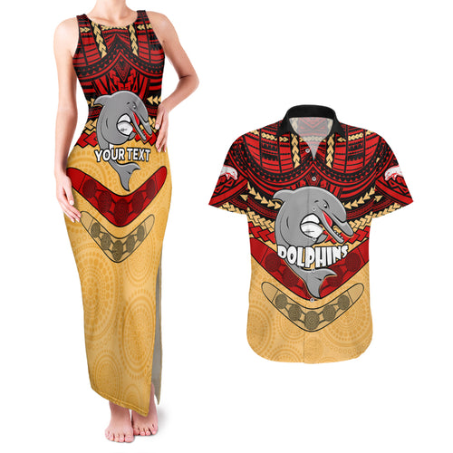 custom-dolphins-rugby-couples-matching-tank-maxi-dress-and-hawaiian-shirt-polynesian-and-aboriginal-vibe