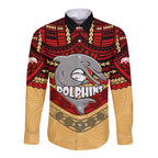 custom-dolphins-rugby-long-sleeve-button-shirt-polynesian-and-aboriginal-vibe