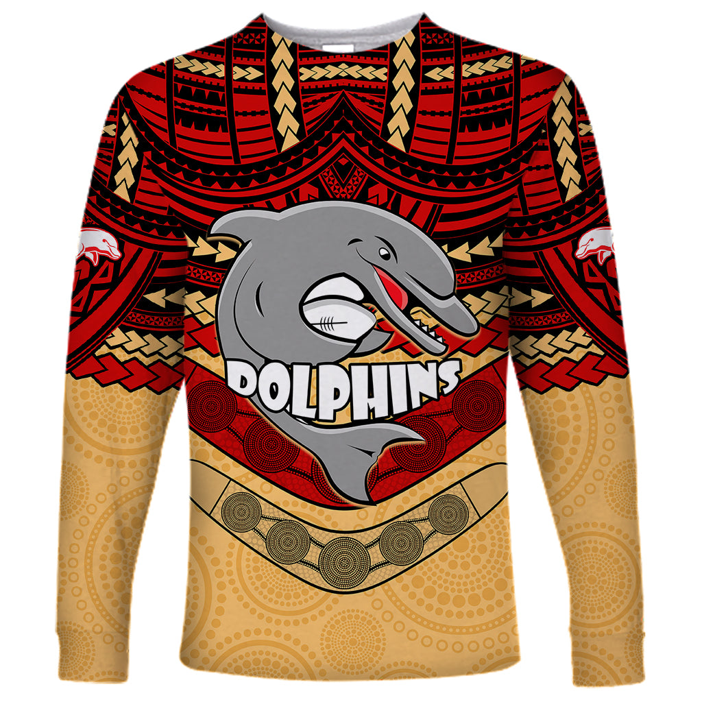 custom-dolphins-rugby-long-sleeve-shirt-polynesian-and-aboriginal-vibe