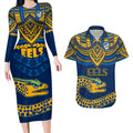 eels-rugby-couples-matching-long-sleeve-bodycon-dress-and-hawaiian-shirt-polynesian-and-aboriginal-vibe