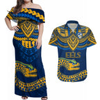 eels-rugby-couples-matching-off-shoulder-maxi-dress-and-hawaiian-shirt-polynesian-and-aboriginal-vibe
