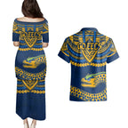 eels-rugby-couples-matching-puletasi-dress-and-hawaiian-shirt-polynesian-and-aboriginal-vibe