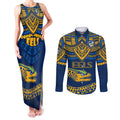 eels-rugby-couples-matching-tank-maxi-dress-and-long-sleeve-button-shirts-polynesian-and-aboriginal-vibe