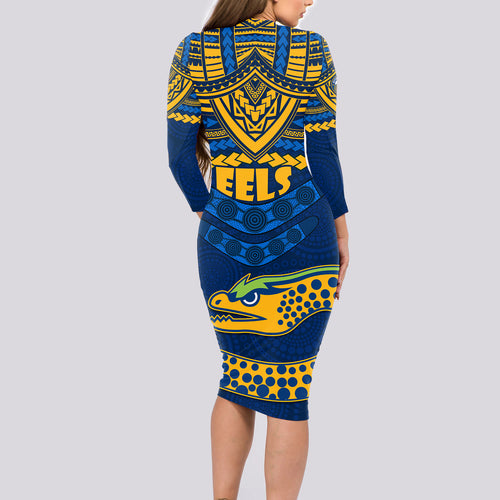 eels-rugby-long-sleeve-bodycon-dress-polynesian-and-aboriginal-vibe
