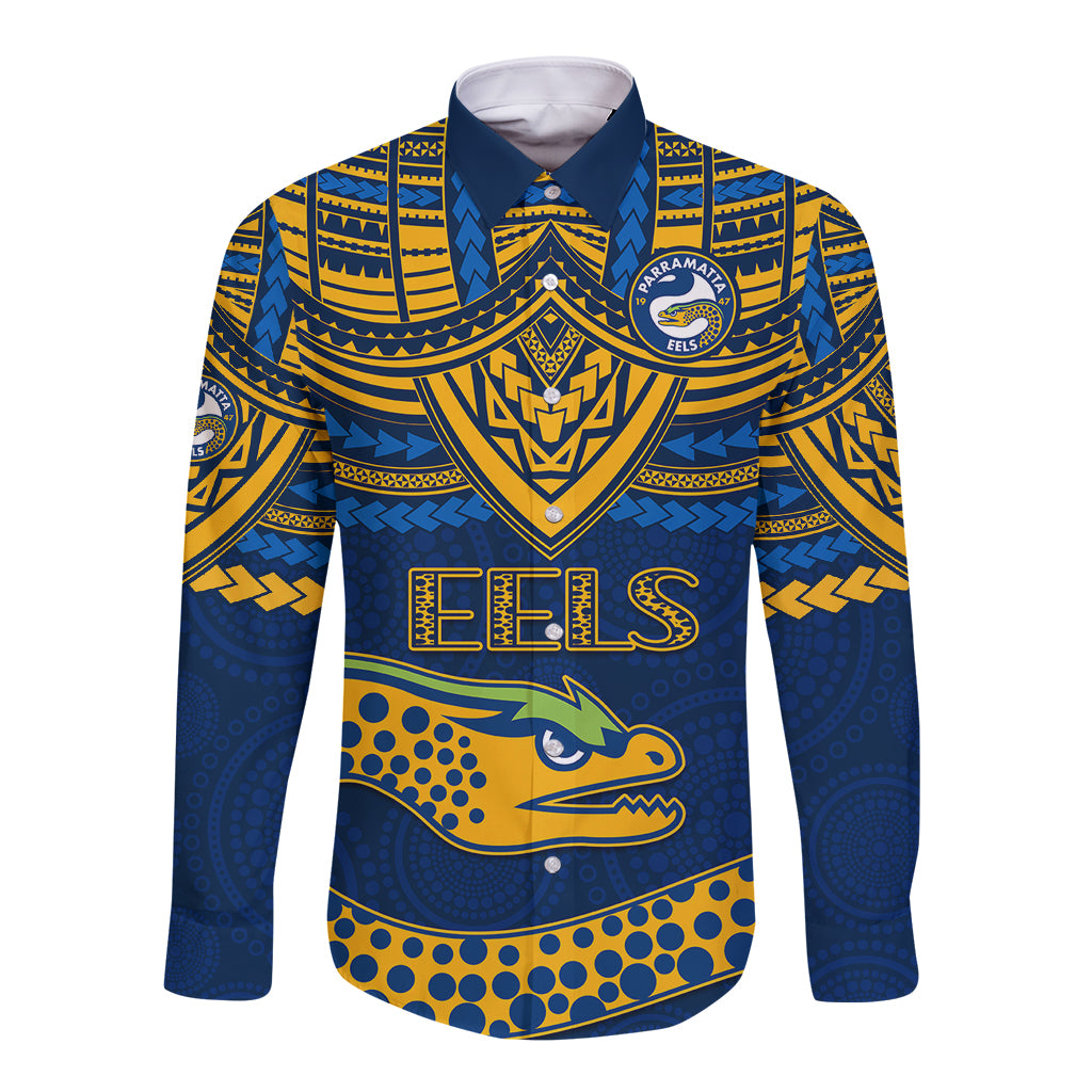 custom-eels-rugby-long-sleeve-button-shirt-polynesian-and-aboriginal-vibe