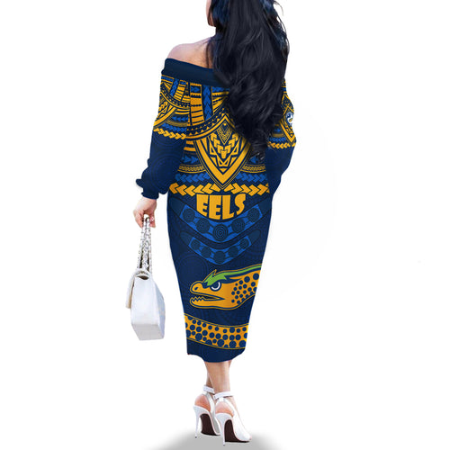 custom-eels-rugby-off-the-shoulder-long-sleeve-dress-polynesian-and-aboriginal-vibe