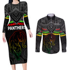 panthers-rugby-couples-matching-long-sleeve-bodycon-dress-and-long-sleeve-button-shirts-polynesian-and-aboriginal-vibe