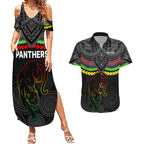 panthers-rugby-couples-matching-summer-maxi-dress-and-hawaiian-shirt-polynesian-and-aboriginal-vibe