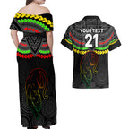custom-panthers-rugby-couples-matching-off-shoulder-maxi-dress-and-hawaiian-shirt-polynesian-and-aboriginal-vibe