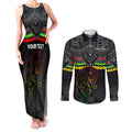 custom-panthers-rugby-couples-matching-tank-maxi-dress-and-long-sleeve-button-shirts-polynesian-and-aboriginal-vibe