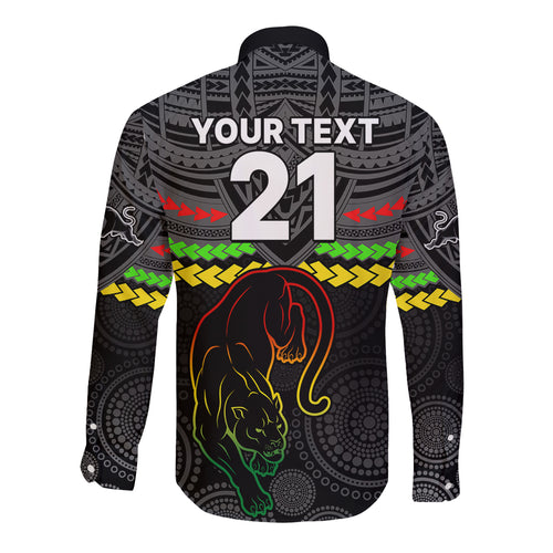 custom-panthers-rugby-long-sleeve-button-shirt-polynesian-and-aboriginal-vibe