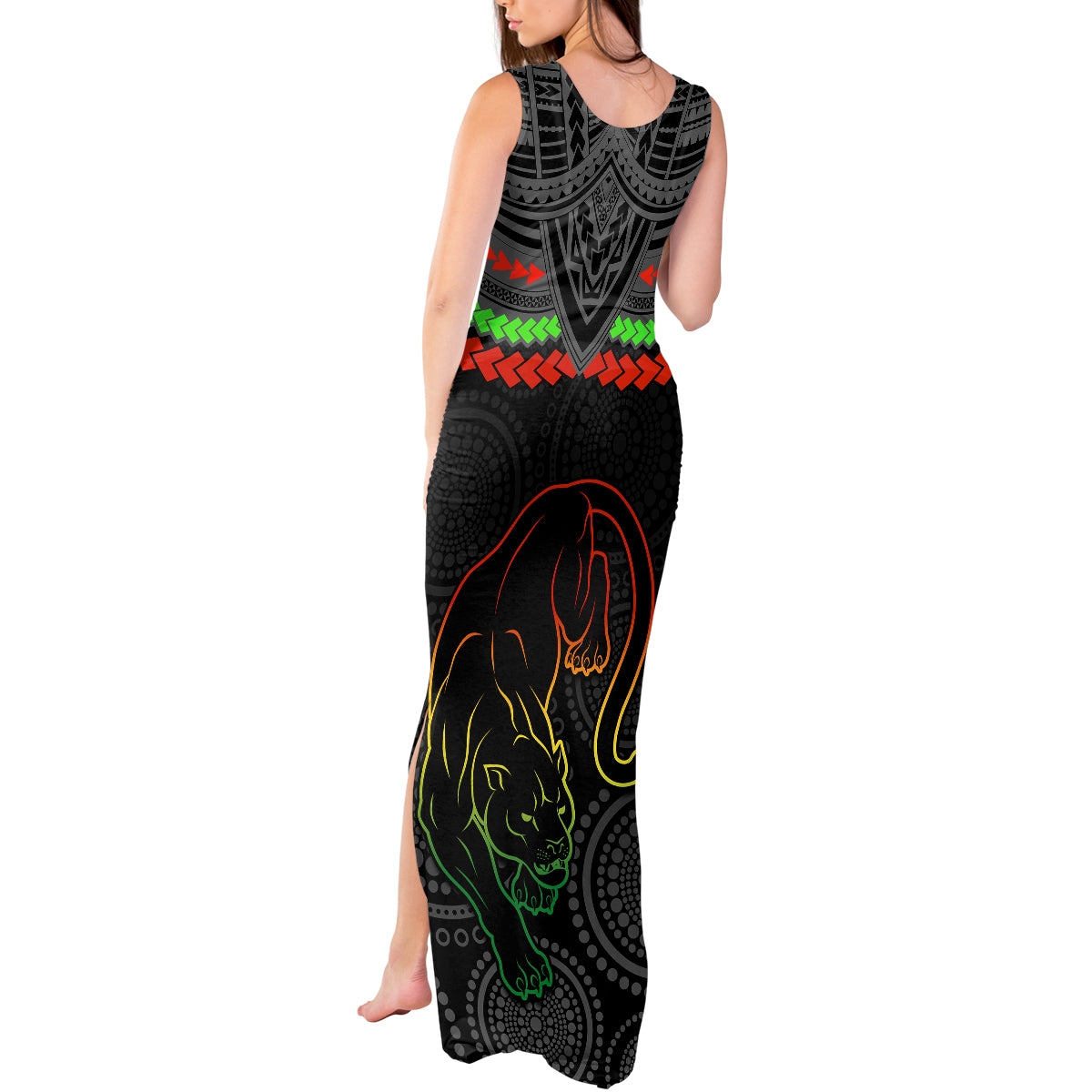 custom-panthers-rugby-tank-maxi-dress-polynesian-and-aboriginal-vibe