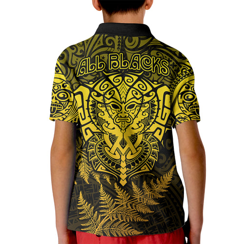 new-zealand-rugby-kid-polo-shirt-silver-fern-all-black-mix-ta-moko-gold-style