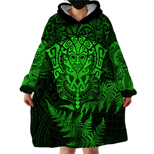 new-zealand-rugby-wearable-blanket-hoodie-silver-fern-all-black-mix-ta-moko-green-style