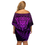 new-zealand-rugby-off-shoulder-short-dress-silver-fern-all-black-mix-ta-moko-purple-style