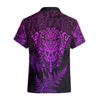 personalised-new-zealand-rugby-hawaiian-shirt-silver-fern-all-black-mix-ta-moko-purple-style