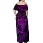 personalised-new-zealand-rugby-off-shoulder-maxi-dress-silver-fern-all-black-mix-ta-moko-purple-style