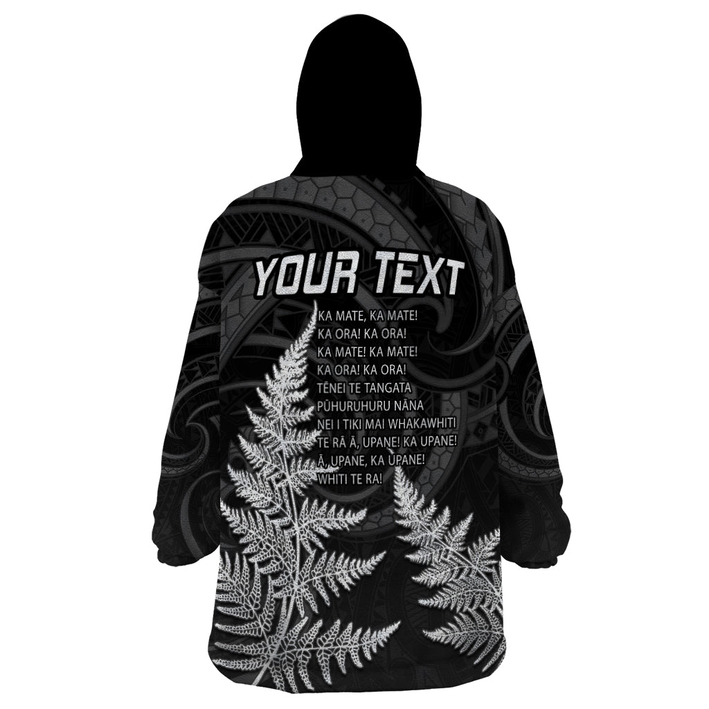personalised-new-zealand-rugby-wearable-blanket-hoodie-aotearoa-ka-mate-haka-all-black-mix-ta-moko-white-style