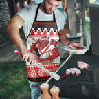 Illawarra Dragons Fire Personalised Apron Christmas Rugby League Spirit - Aussie Hoodie