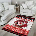 Illawarra Dragons Fire Personalised Area Rug Christmas Rugby League Spirit - Aussie Hoodie