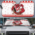 Illawarra Dragons Fire Personalised Auto Sun Shade Christmas Rugby League Spirit - Aussie Hoodie