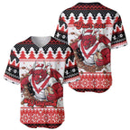 Illawarra Dragons Fire Personalised Baseball Jersey Christmas Rugby League Spirit - Aussie Hoodie