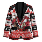 Illawarra Dragons Fire Personalised Blazer Christmas Rugby League Spirit - Aussie Hoodie