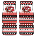 Illawarra Dragons Fire Personalised Car Mats Christmas Rugby League Spirit - Aussie Hoodie